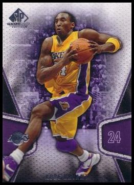 2007-08 SP Game Used 40 Kobe Bryant